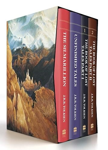The History of Middle-earth (Boxed Set 1): The Silmarillion, Unfinished Tales, The Book of Lost Tales, Part One & Part Two thumbnail 2