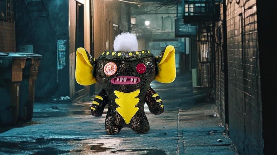 Fuggler Gremlins 9-inch Assortment Series 1 (Stripe) by ZURU, Funny Ugly Monster Gremlins Plush Toy thumbnail 2