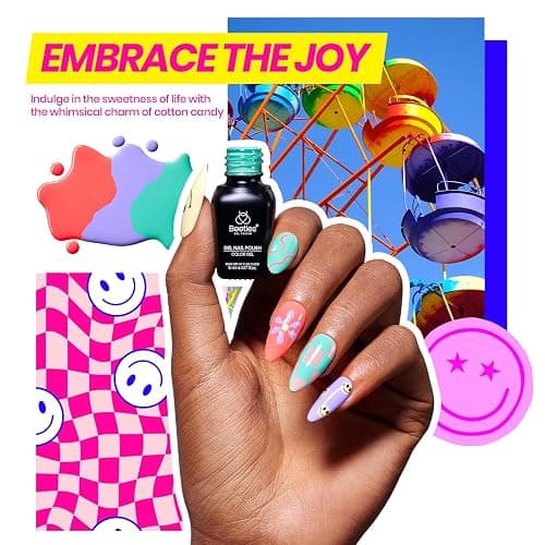 Beetles Gel Nail Polish Kit with UV Light, 68 Pcs 35 Colors Gel Nail Kit | Emotional Spectrum Kit with Base Matte&Glossy Top Coat Soak Off Nails Supplies Manicure Set Home Salon Gifts for Women thumbnail 2