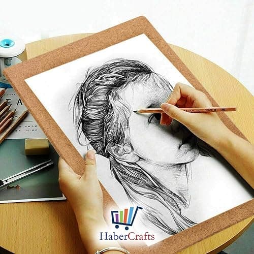 A1 Artist Drawing Board Art Board Smooth Artist Wooden Panel for Painting Watercolour Sketching Mix Media MDF Wood Panel Use with Easel Or Standalone 12mm Thick (A1 Size - 594mm x 841mm) thumbnail 2