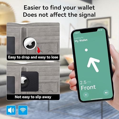 Citymore for AirTag Wallet Holder Slim Insert [2 Pack] Flexible Thin AirTag Case Cover Compatible with Apple AirTag, for Badge, Gift, Business Card Cases, Air Tag Case Accessories, Patent Pending thumbnail 4