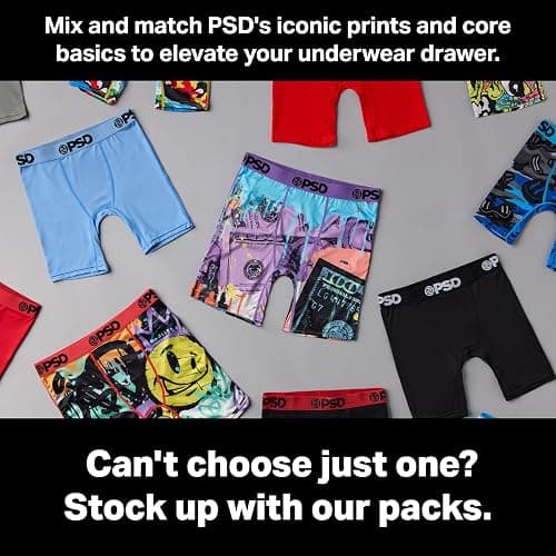 PSD Youth Boys Underwear Warface Camo Pulse Boxer Brief, M thumbnail 6