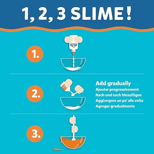 Elmer's Metallic PVA Glue | Blue | 147 mL | Washable & Kid Friendly | Great for Making Slime | Washable & Kid Friendly | 1 Count thumbnail 4