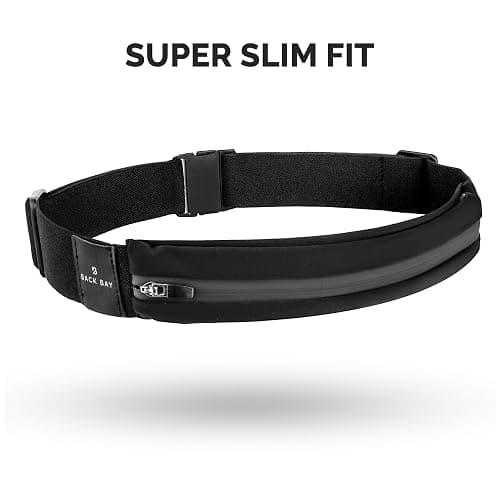 No-Bounce Slim & Secure Running Belt, Fits ALL Phones, Keys, Cards, Gels | Comfortable for Long Runs, Running Waist Pack for Men, Slim Running Belt Fanny, Comfortable for Long Runs, Adjustable Sizing thumbnail 3