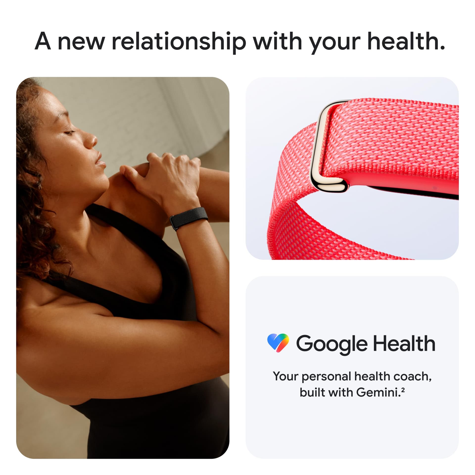 Google Fitbit Air - Screenless Activity Tracker with Fitness, Heart Rate, and Sleep Tracking - Personalized AI-Powered Coaching - Up to 7 Days’ Battery Life - Works with iOS and Android - Berry thumbnail 3