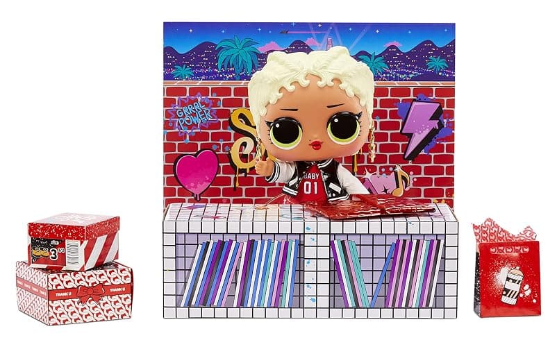 L.O.L. Surprise! Big Baby MC Swag - 11" Large ,Doll with Colorful, Mix & Match Fashion Accessories, Wear and Share Earrings, Collectible Gift for Kids, Toy for Girls Ages 4 5 6 7+ Years Old thumbnail 3