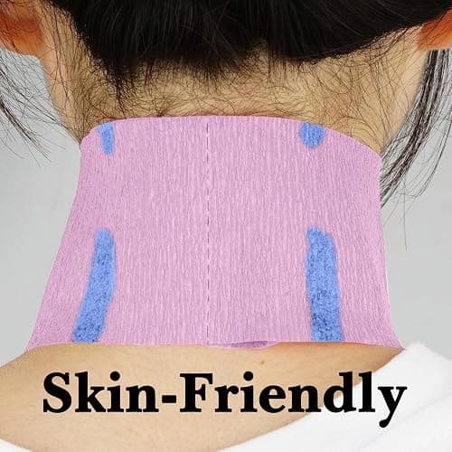 Barber Neck Strips - 5 Rolls 500 Pieces Pink, Disposable & Flexible Water-Resistant Self-Adhering Paper for Salon Hair Cutting & Styling thumbnail 5