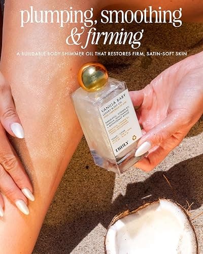 Truly Luxury Body Oil | Hydrating & Illuminating with Natural Shimmer | For Smooth, Glowing Skin and Long-Lasting Fragrance thumbnail 2