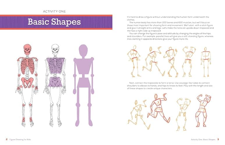 Figure Drawing for Kids: A Step-By-Step Guide to Drawing People (Drawing Books for Kids Ages 9 to 12) thumbnail 3