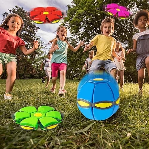 Flexyony Magic Ball, Magic Metaball, Children Bouncing Ball, Parent-Child Interaction, Dual Form Freely Switchable, with 6 Light thumbnail 8