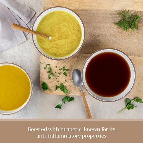 Kroma 24K Beef Bone Broth Powder - 10 Servings Jar, 7.8 Oz – 100% Grass Fed Gluten Free Powder - Collagen-Rich High Protein Broth w/Organic Ingredients - Animal Based Protein for Gut Health & Joint Support thumbnail 9