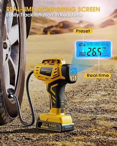 Tire Inflator Portable Air Compressor thumbnail 4