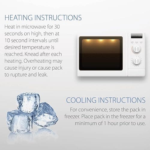 Core Products Soft Comfort CorPak – Reusable Hot & Cold Therapy Pack, Ice Pack for Injuries, No-Frost Compress, Great Holiday Gift for Muscle, Back & Joint Pain Relief – 11" x 15", Made in USA thumbnail 7