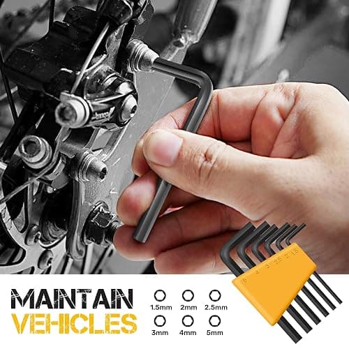 Hi-Spec Small Tool Kit Compact Set for Home and Office DIY, 25-Piece Yellow Mini Tool Box for Basic Household Repairs, Starter Toolkit in a Portable Toolbox Case. thumbnail 6