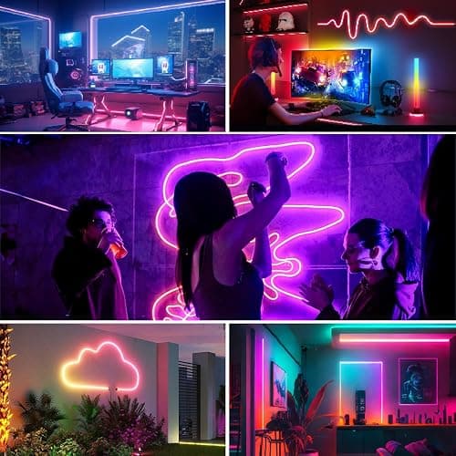 20Ft Neon Rope Lights  thumbnail 4