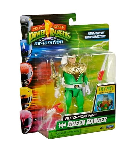 Power Rangers Re-Ignition 6 Inch Action Figure Auto Morphin - Green Ranger thumbnail 9