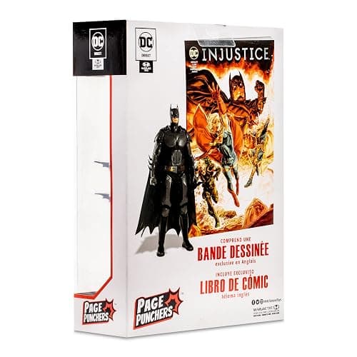 McFarlane Toys - DC Direct Gaming 7IN Figure with Comic - Injustice 2 WV1 - Batman thumbnail 12