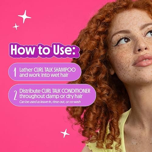 Not Your Mother's Curl Talk Shampoo and Conditioner (2-Pack) - 12 fl oz Each - Cleanse, Hydrate, Moisturize, & Enhance Curls - Long-Lasting Frizz Control for All Curly Hair Types thumbnail 6
