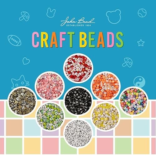 495pcs John Bead 7mm Assorted Green Round Acrylic Alphabet Beads for DIY Craft Jewelry Bracelet Necklace Making thumbnail 4