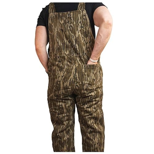 HOT SHOT Men’s Insulated Camo Bib, Ultra-Quiet Adjustable Overalls, Cold Weather Hunting Coveralls for Men thumbnail 4