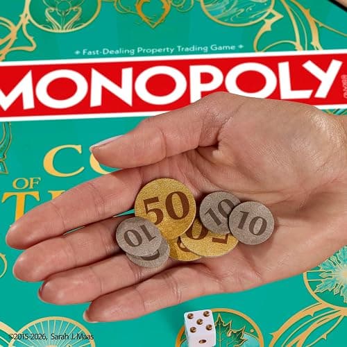 Monopoly: A Court of Thorns and Roses Special Edition Board Game for Adults | Officially Licensed | Ages 17+ | 2-6 Players (Amazon Exclusive) thumbnail 8