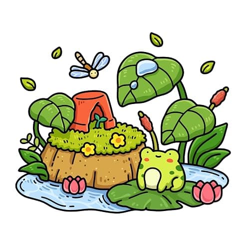 Garden Corners: Bold and Easy Coloring Book for Adults and Teens thumbnail 3