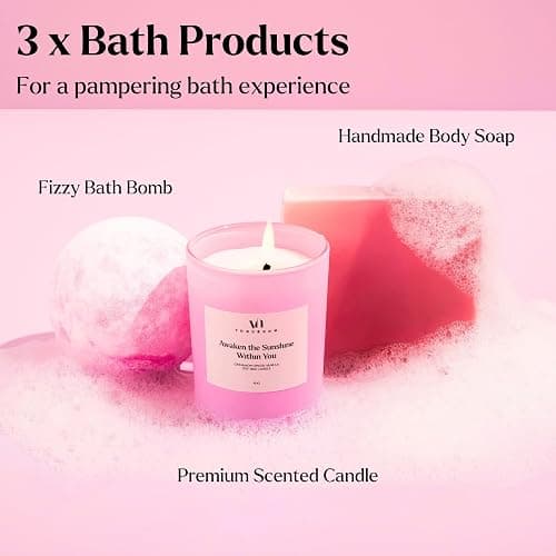 Spa Gifts for Women - Premium Self Care Spa Kit With Bath, Skin Care Sets & Self Care Items - Ultimate Pampering Set - Christmas Gifts for Women - Birthday Gifts- Spa Gift Baskets (Pack of 20) thumbnail 5