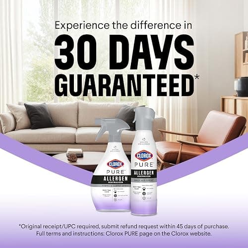 Clorox PURE Allergen Neutralizer Daily Air Spray, Nighttime Calm, 8 Ounces (Pack of 2) thumbnail 10