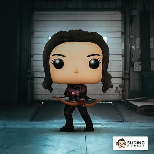 Funko Pop! Marvel: Hawkeye - Kate Bishop Vinyl Bobblehead, Amazon Exclusive - 3.75 inches thumbnail 2