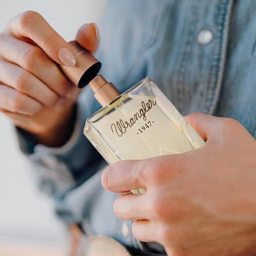 Wrangler 1947 Perfume by Tru Western, 2.5 fl oz, Jasmine, Denim, White Leather, and Amber Drops Scented Eau de Parfum thumbnail 4