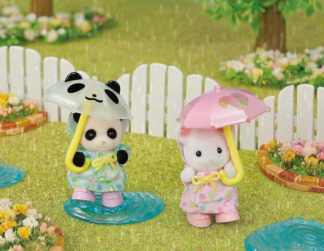 Sylvanian Families - 5748 Friends of the Nursery - Rain Day Dollhouse thumbnail 4