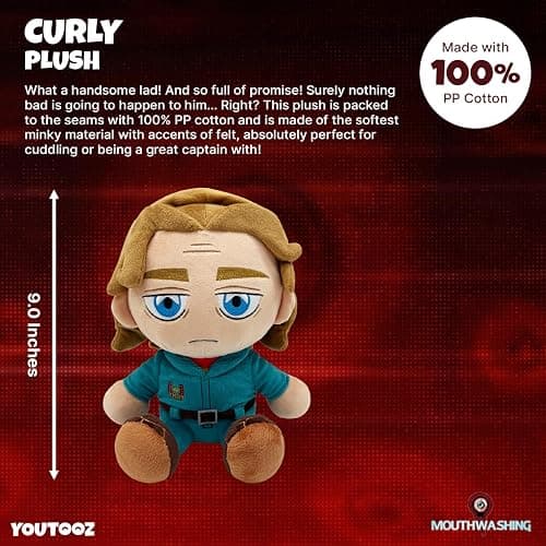 Youtooz Mouthwashing Curly 9" Plush | Collectible, From Mouthwashing Collection thumbnail 2