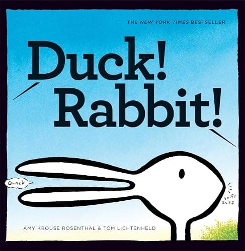 Duck! Rabbit!: (Bunny Books, Read Aloud Family Books, Books for Young Children) - Image 1