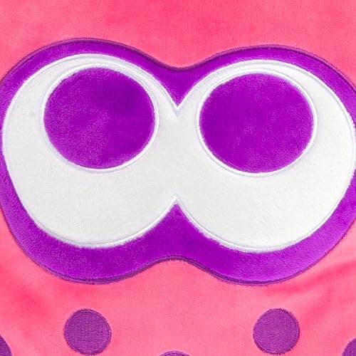 Club Mocchi-Mocchi- Nintendo Splatoon 3 Plush — Neon Pink Inkling Squid Plushie — Collectible Squishy — 15 Inch thumbnail 4