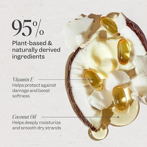 Renpure Coconut & Vitamin E Nourishing Moisture Conditioning Mask – Deep Hydration for Soft, Smooth, Healthy-Looking Hair – Plant-Based, Silicone-Free – For Dry or Damaged Hair – 236 ml thumbnail 4