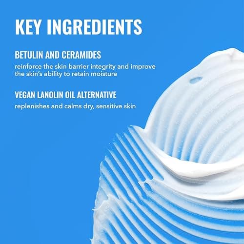 Good Molecules Rich Cream with Ceramides 50 ml / 1.6 oz – Daily Facial Moisturizer for Dry Skin, Redness – Face Lotion with Betulin Soothe, Plump, Hydrate, Moisturize – Anti-aging Skin Care thumbnail 4