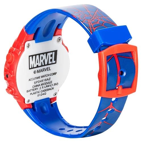 Marvel Spider-Man Kids Watches – Digital Display, Interactive Features, Adjustable Strap, Vibrant Spider-Man Graphics, Durable for Active Kids thumbnail 10