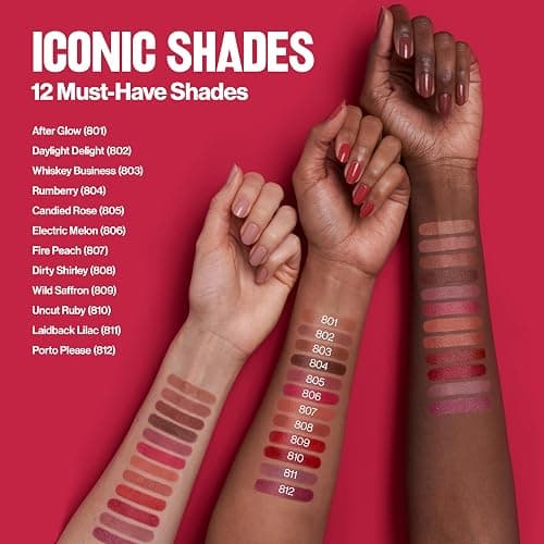Revlon Super Lustrous Lipstick, Creamy Formula For Soft, Fuller-Looking Lips, Moisturized Feel, 811 Laidback Lilac, 0.15 oz thumbnail 7