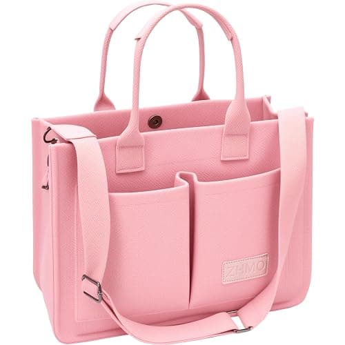 ZHMO Canvas Tote Bag for Women,Women's Bags Crossbody Bags Work Laptop Tote Bag Large Handbags Purse for Travel Nurse Teacher - Image 1