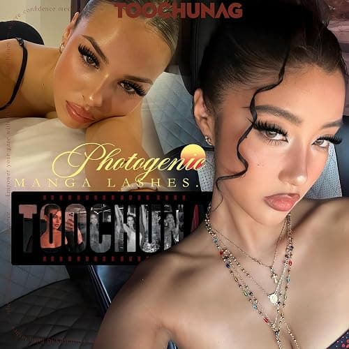 TOOCHUNAG Manga Lash Clusters and gaqqi bond and seal  thumbnail 5