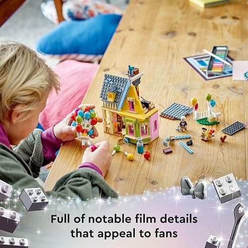 LEGO Disney and Pixar ‘Up’ House, Classic Disney Celebration Building Toy Set for Kids and Movie Fans Ages 9 and Up, A Fun Gift for Fans and Anyone Who Loves Creative Play, 43217 thumbnail 3