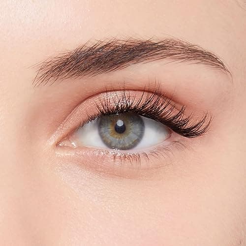 KISS imPRESS Falsies Press On Self Adhesive Eyelashes, 12mm-14mm Natural Volume Press On Lashes, Black, No Glue Needed, Invisible Band, 20 Lash Clusters & Non-Stick Applicator - Natural thumbnail 14