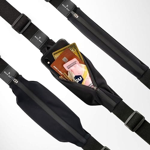 No-Bounce Slim & Secure Running Belt, Fits ALL Phones, Keys, Cards, Gels | Comfortable for Long Runs, Running Waist Pack for Men, Slim Running Belt Fanny, Comfortable for Long Runs, Adjustable Sizing thumbnail 8