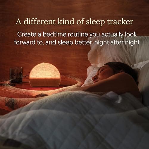 Hatch Sleep Clock Bedside Sleep Tracker, Smart Light, Sound Machine, Cocoa thumbnail 2