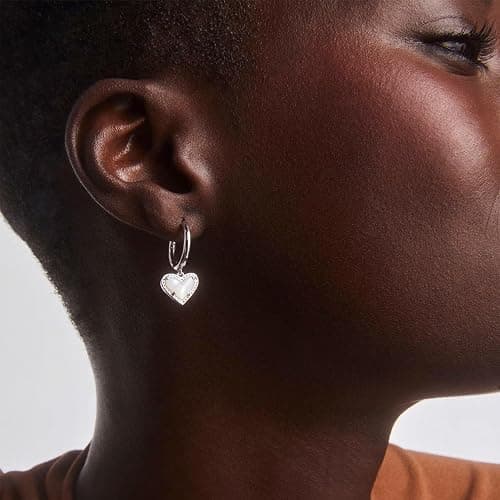 Kendra Scott Ari Heart Huggie Earrings for Women, Fashion Jewelry thumbnail 2
