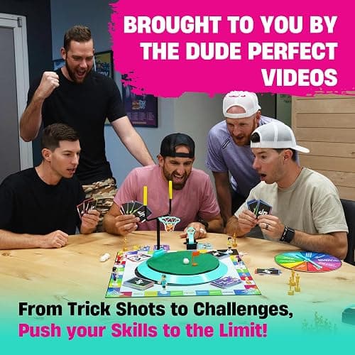 Dude Perfect Board Game, 2-5 Player Challenging and Competitive Family Board Games, Ideal Sports Board Games for Family Game Night, Ages 4 and Above thumbnail 5