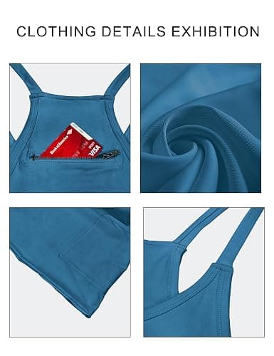 Womens Athletic Dress Hot Shot Mini Dress Built in Shorts Summer Workout Romper Dress 2025 Trendy Outfit thumbnail 3