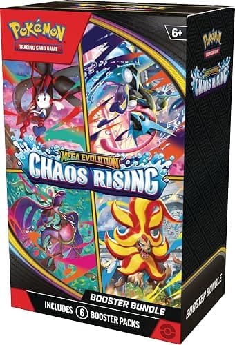 Pokémon TCG: Mega Evolution—Chaos Rising Booster Bundle thumbnail 2