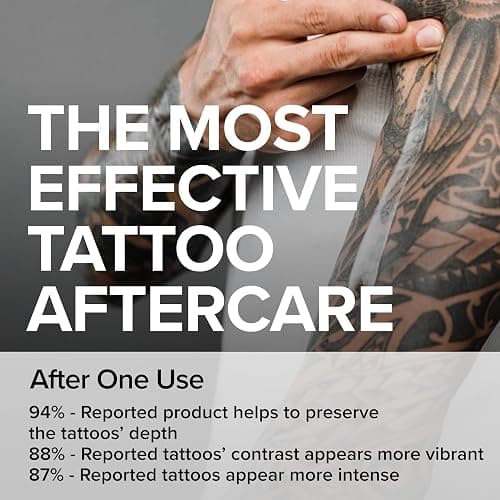 Mad Rabbit Tattoo Balm & Aftercare Cream- Color Enhancement that Revives Old Tattoos, Hydrates New Tattoos, Made With Clean Ingredients + Petroleum Free, Daily Tattoo Lotion Moisturizer & Brightener thumbnail 4