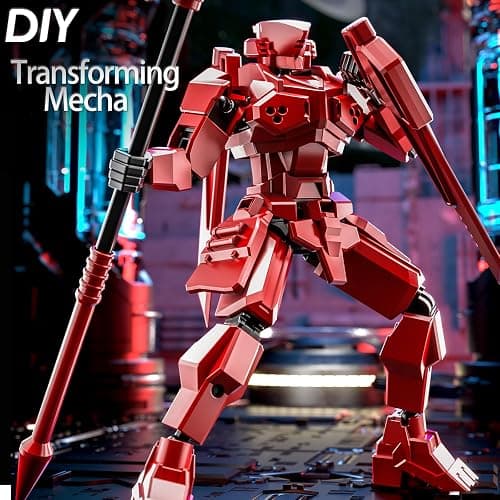 T13 Action Figure 2Pack Sets, Already Assembled Titan 13 Warrior Figures, Multi-Jointed Movable Action Figure, Lucky 13 Collectible Toy, Dummy 13 Action Figures for 6 7 8 9 10 11 12 Years Old Kids thumbnail 4